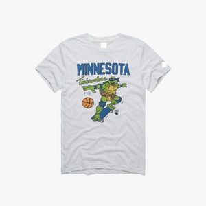 TMNT Leonardo X Minnesota Timberwolves,  Gift For  Fan, NBA Unisex Tee
